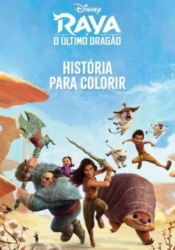 Dom Quixote Raya e o Último Dragão - História para Colorir de Disney