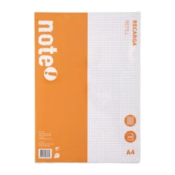 Clearance Note! Recarga A4 100 Folhas Quadriculado