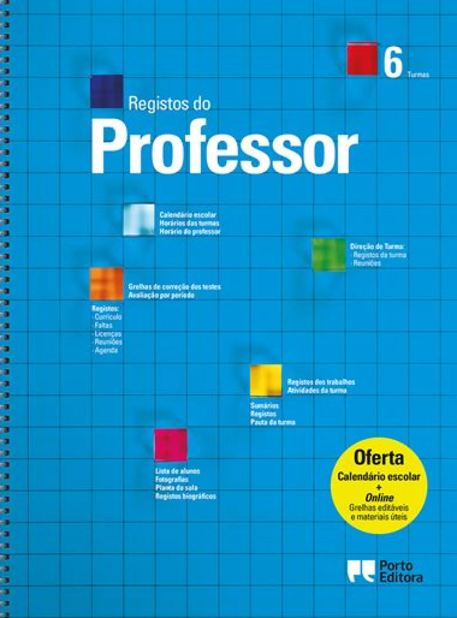 Porto Editora Registos do Professor - 6 Turmas