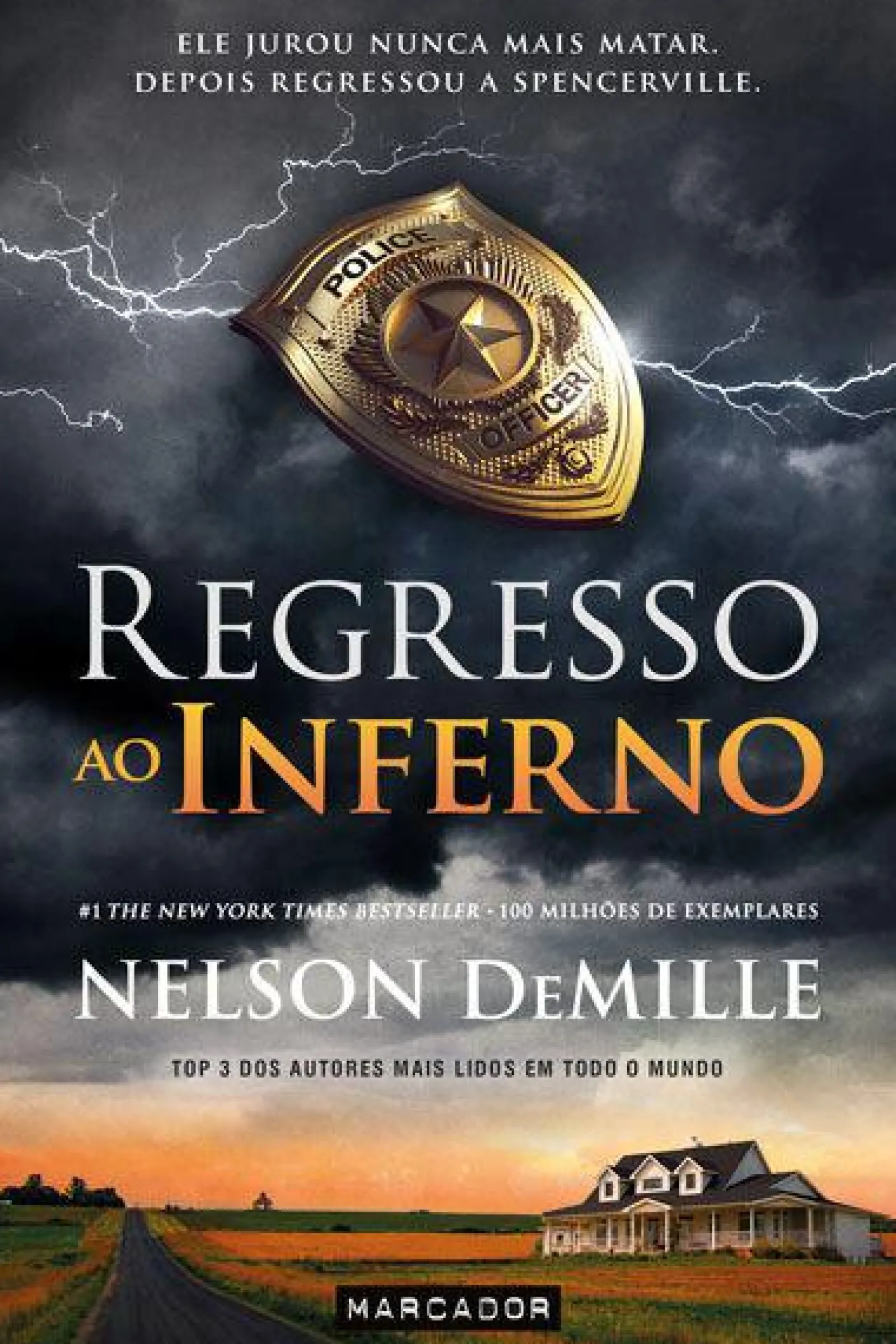 Marcador Regresso ao Inferno de Nelson DeMille