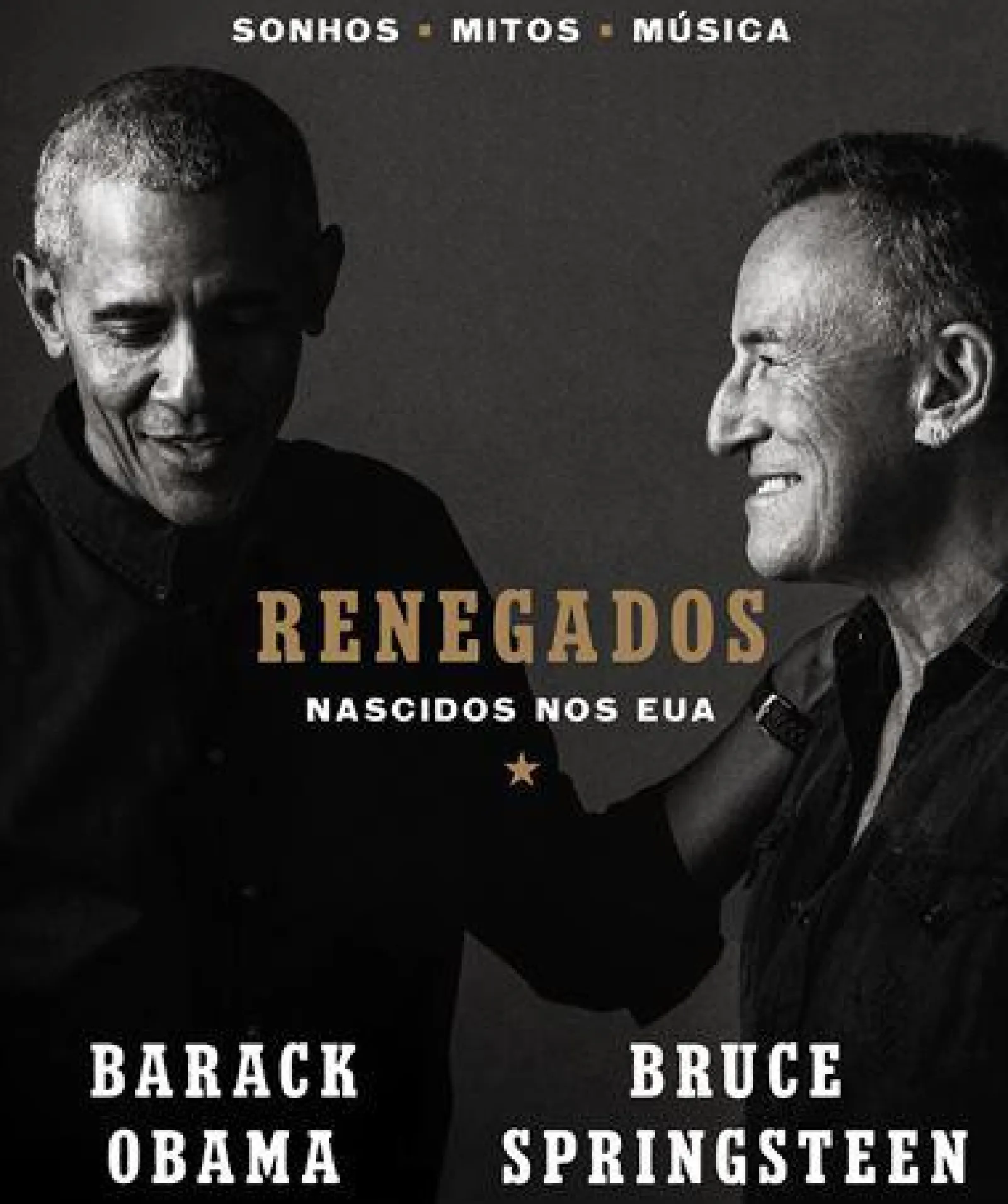 Objectiva Renegados de Barack Obama e Bruce Springsteen - Nascidos nos EUA
