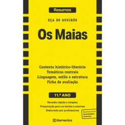 Note! Online Resumos - os Maias, de Eça de Queirós - 11.º Ano