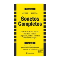 Elementos Resumos - Sonetos Completos 11.º Ano