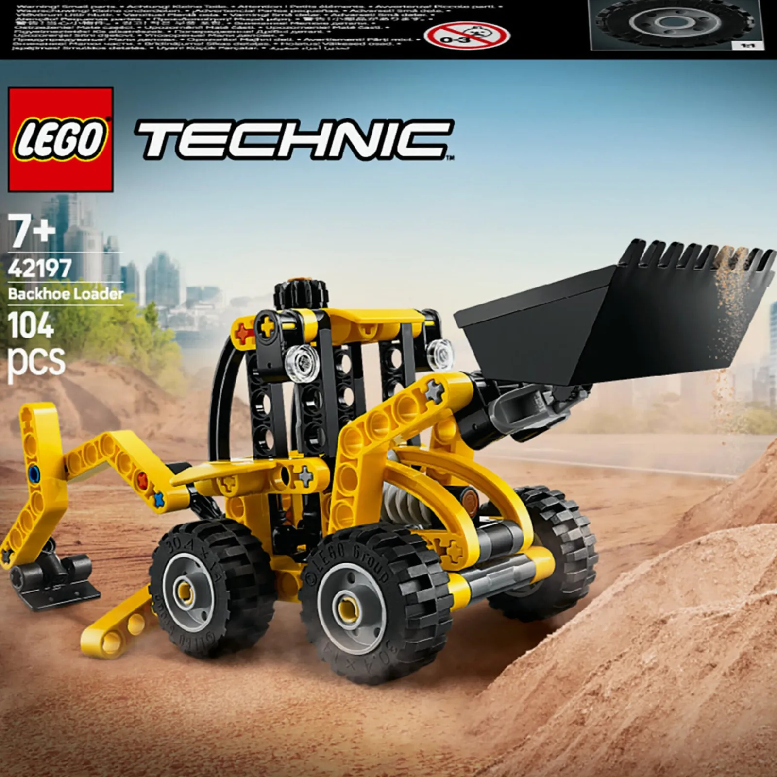 Online Lego-Technic Retroescavadora