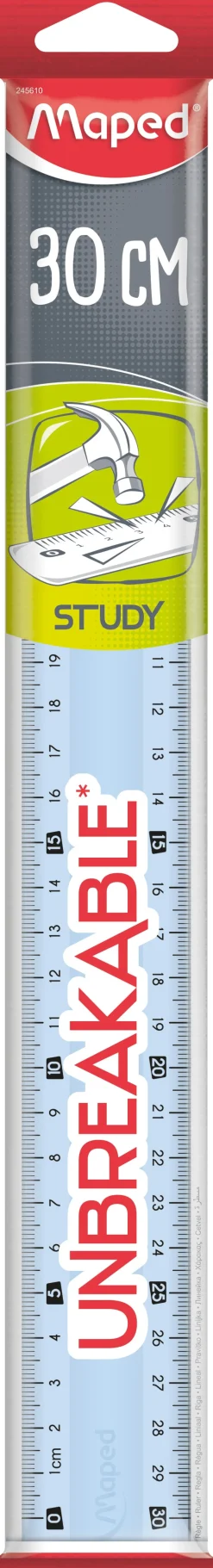 Maped Régua 30cm Study Inquebrável