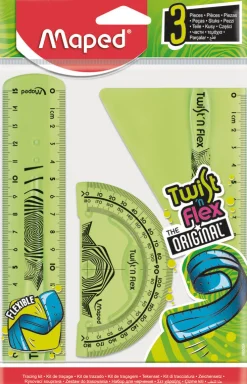 Outlet Maped Régua, Esquadro e Transferidor Twist&Flex