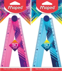 Maped Régua Open Up 15/30cm Cosmic