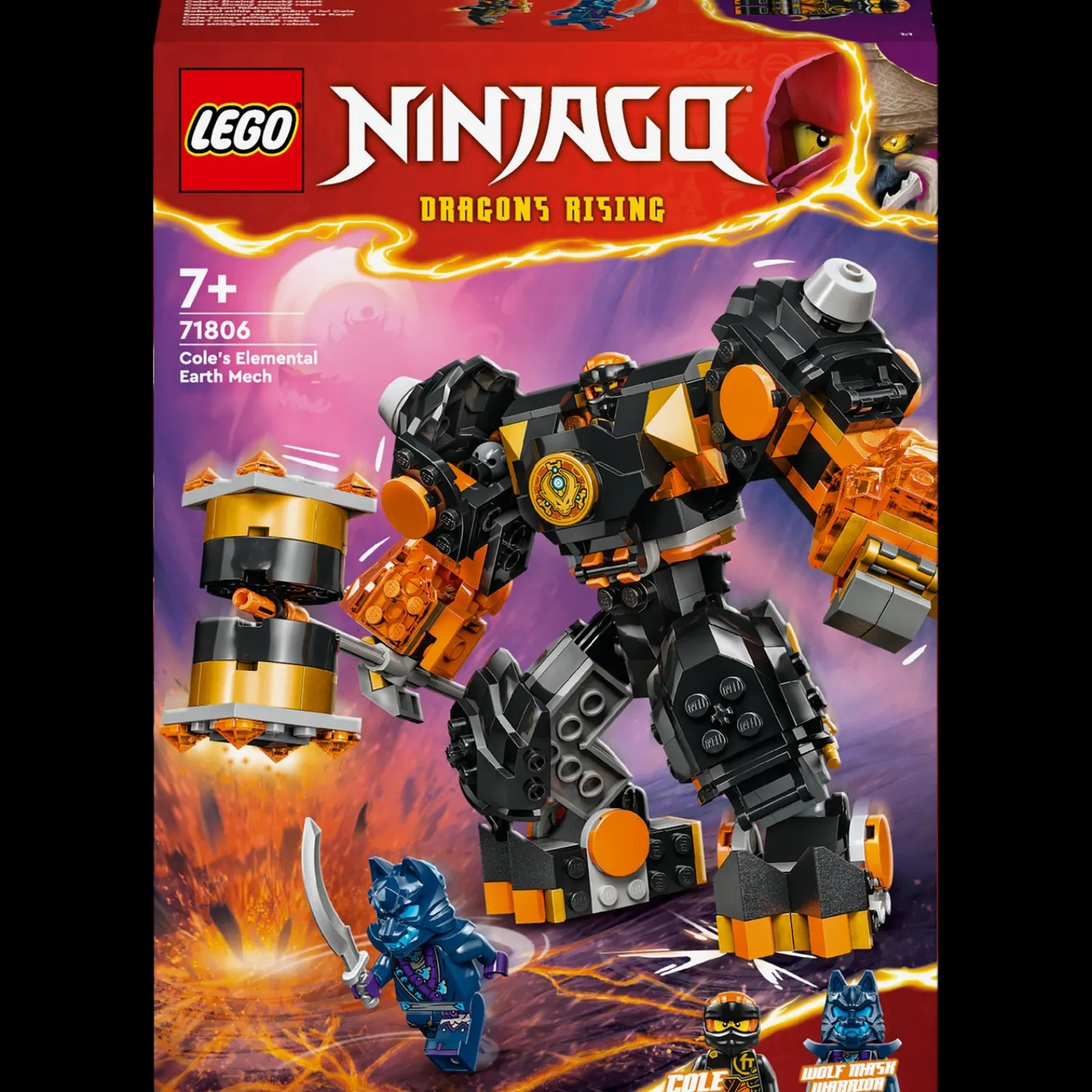 Outlet Lego-Ninjago Robô Da Terra Elemental Do Cole Lego