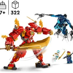 Lego-Ninjago Robô do Fogo Elemental do Kai Lego
