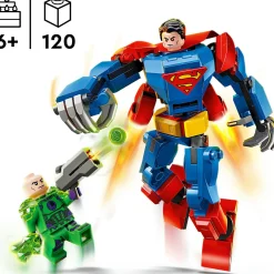 Hot Lego-Super Hero Robô Do Superman Contra Lex Luthor Lego