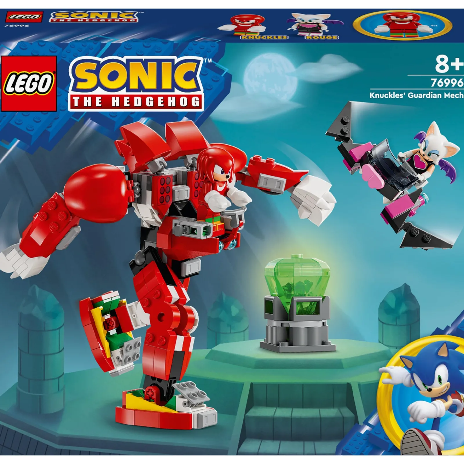 Lego-Sonic Robô Guardião do Knuckles