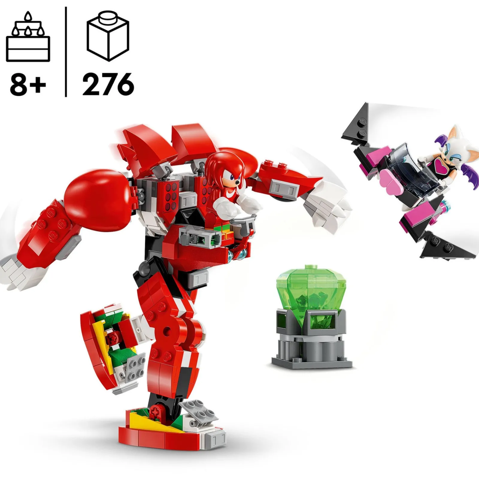 Lego-Sonic Robô Guardião do Knuckles