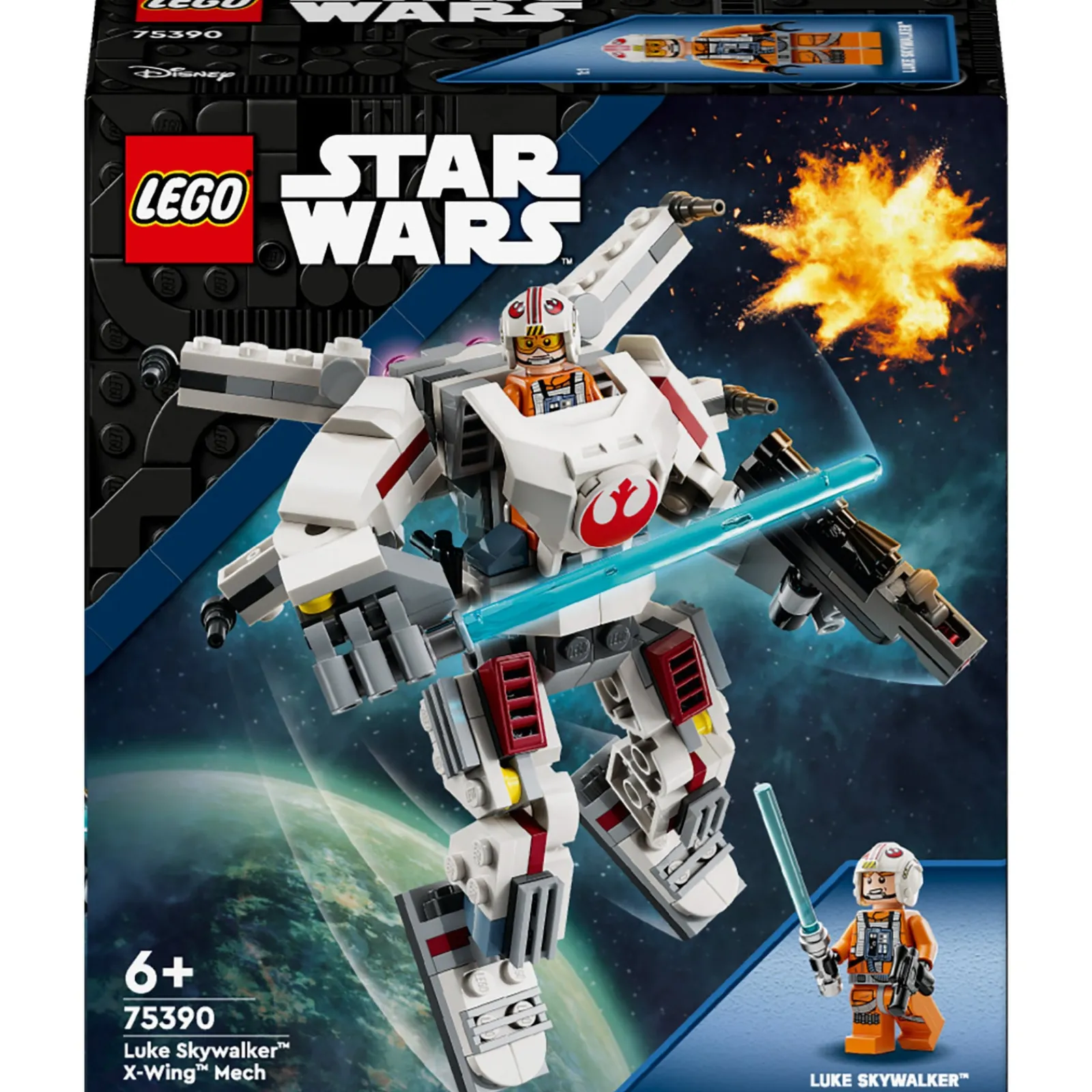 Lego-Star Wars Robô X-Wing De Luke Skywalker Lego