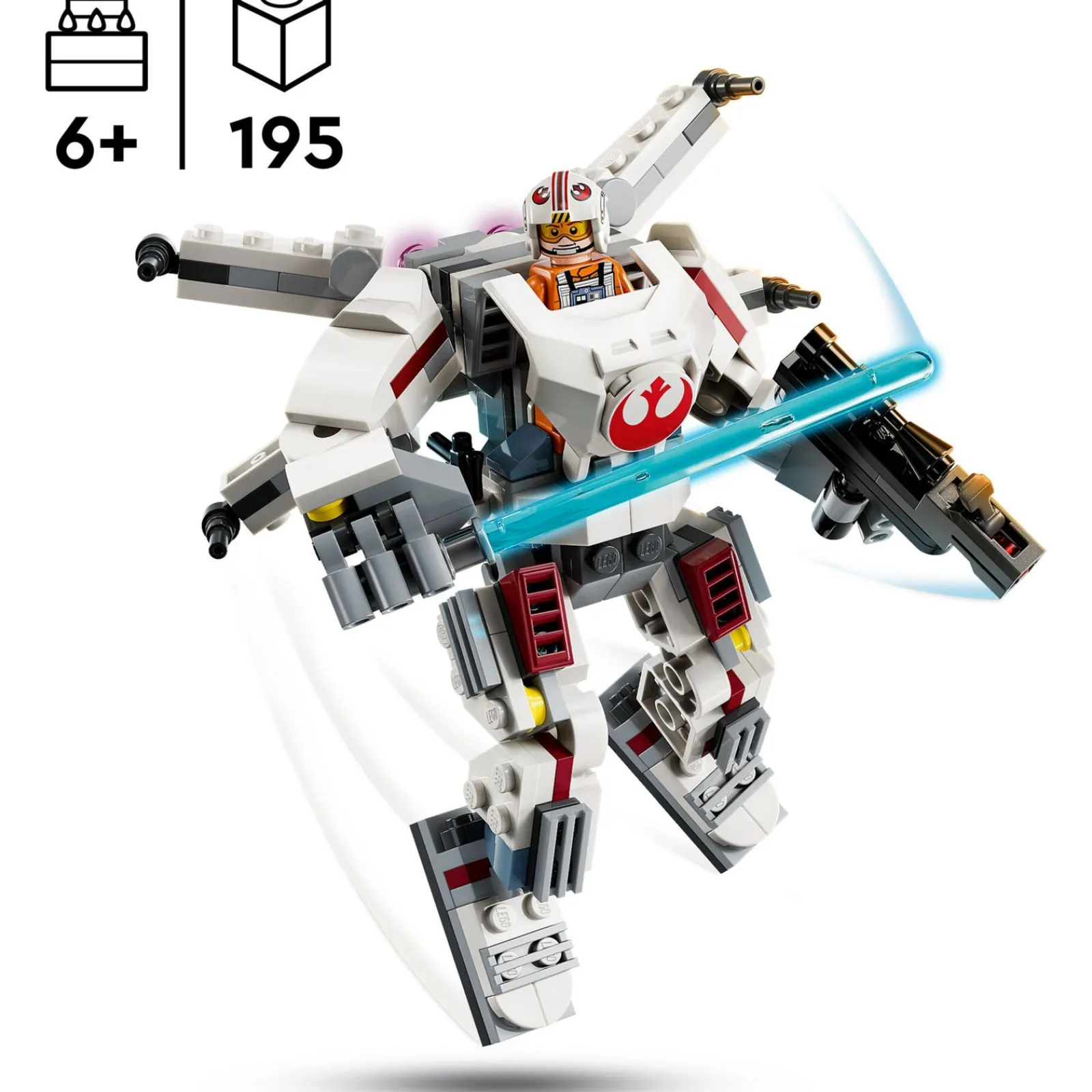 Lego-Star Wars Robô X-Wing De Luke Skywalker Lego