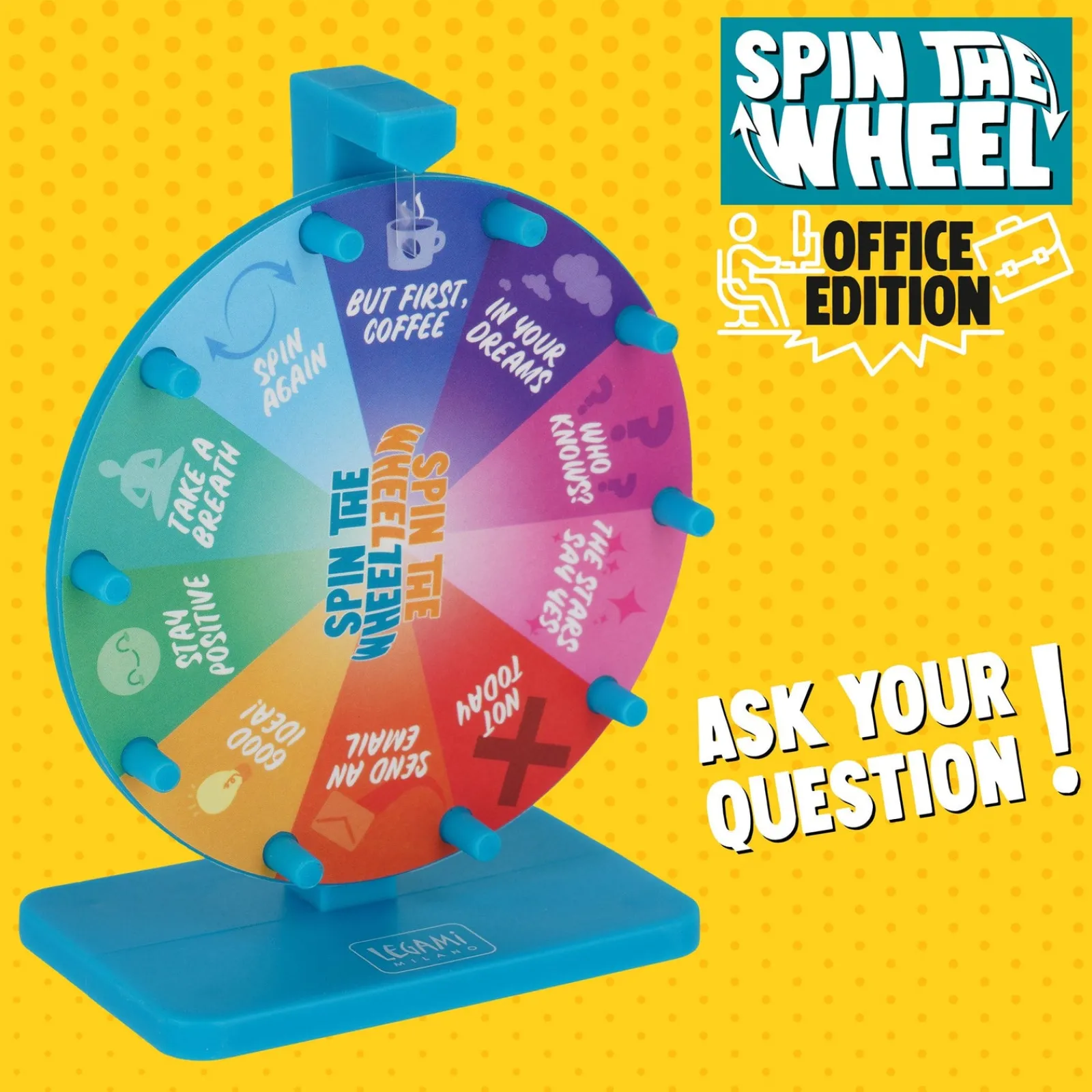 Best Legami Roda Giratória - Answer Wheel