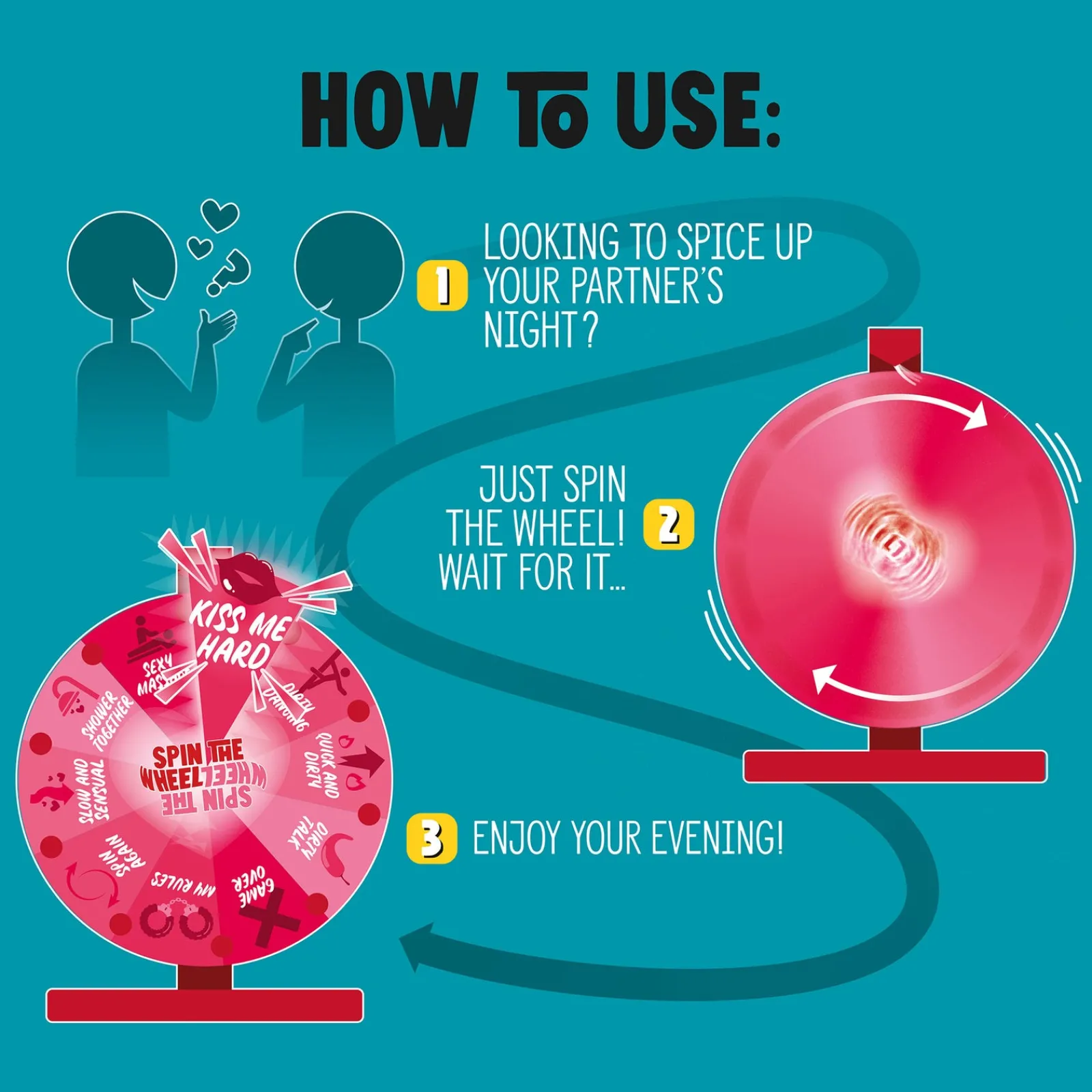 Online Legami Roda Giratória - Spin The Wheel