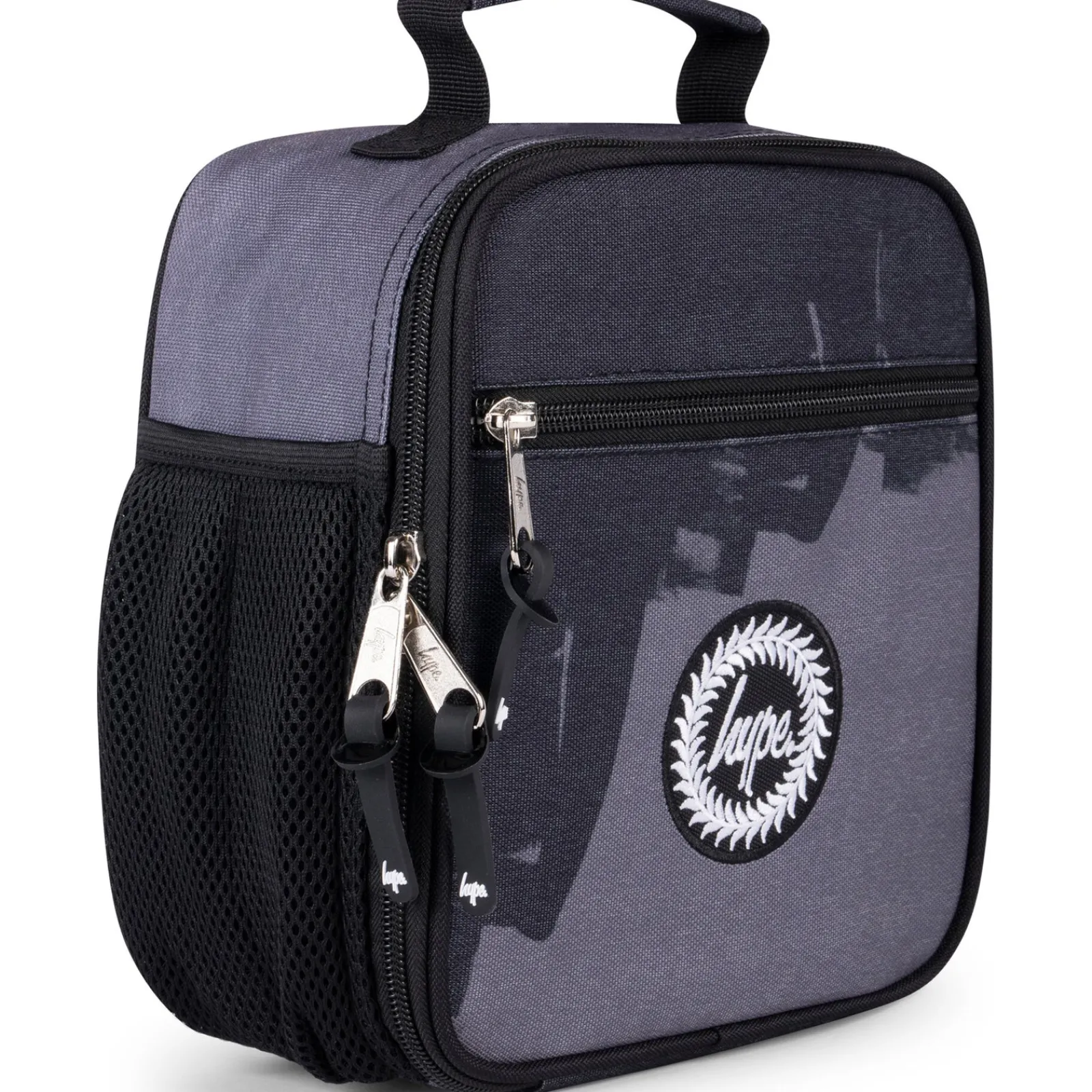 Hype Saco Lanche Brush Stroke Preto