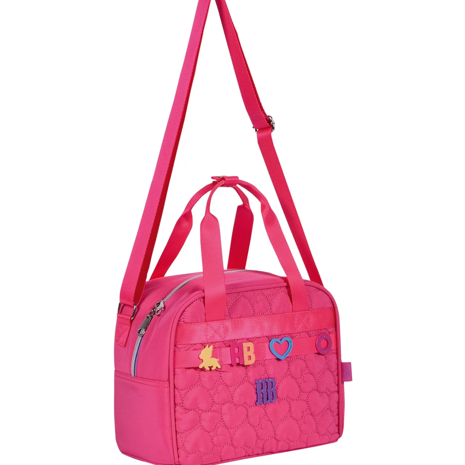 Rebecca Bonbon Saco Lanche Colorida Rosa