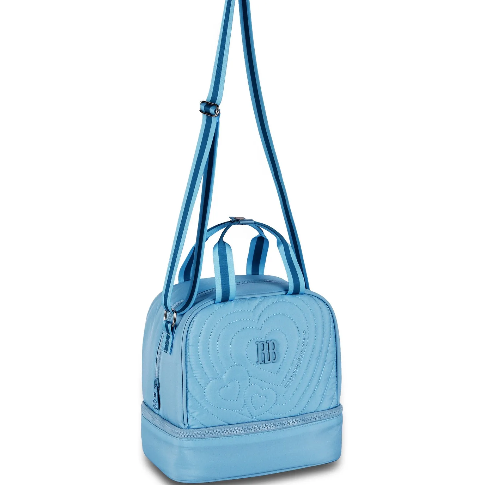 Best Rebecca Bonbon Saco Lanche Corações Azul