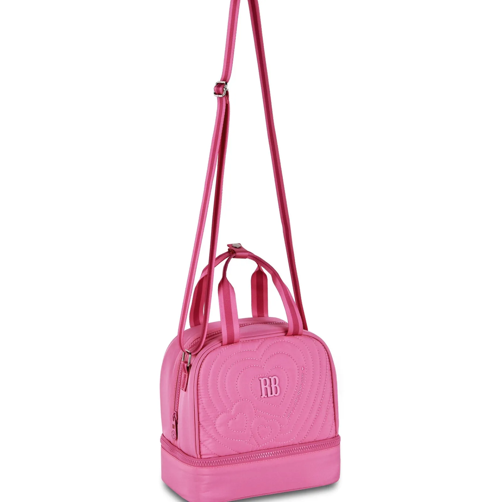 Rebecca Bonbon Saco Lanche Corações Rosa