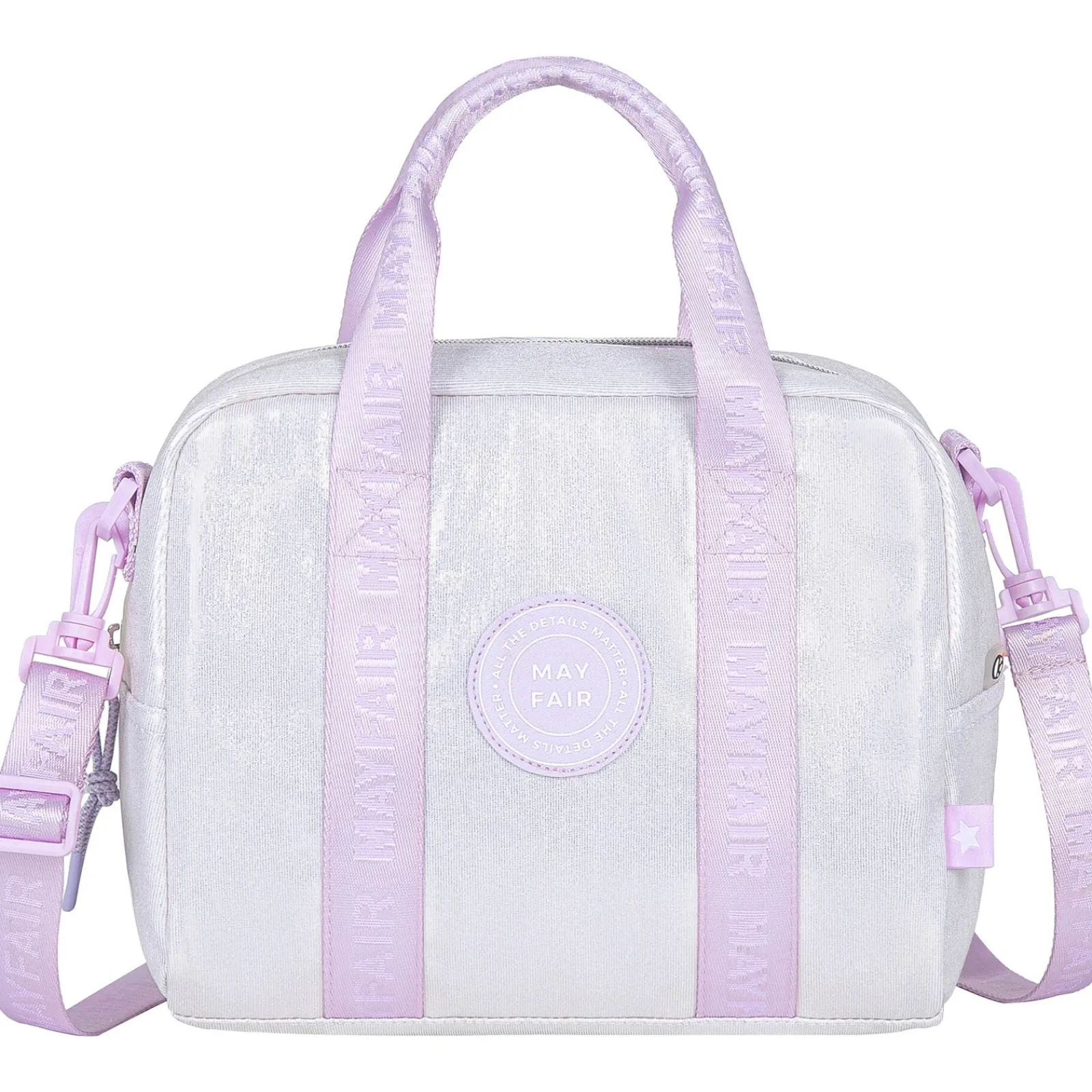 Discount Mayfair Saco Lanche glow Up Silver