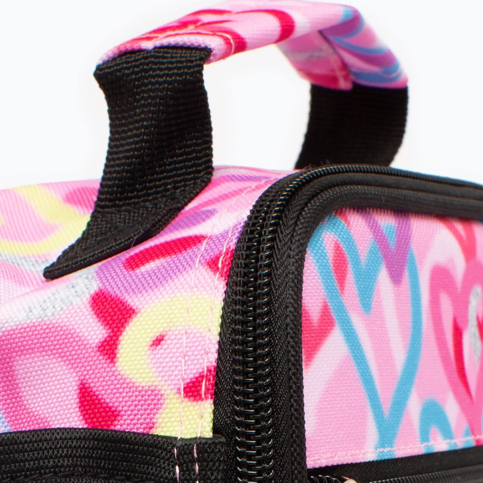 Discount Hype Saco Lanche Graffiti Hearts Rosa