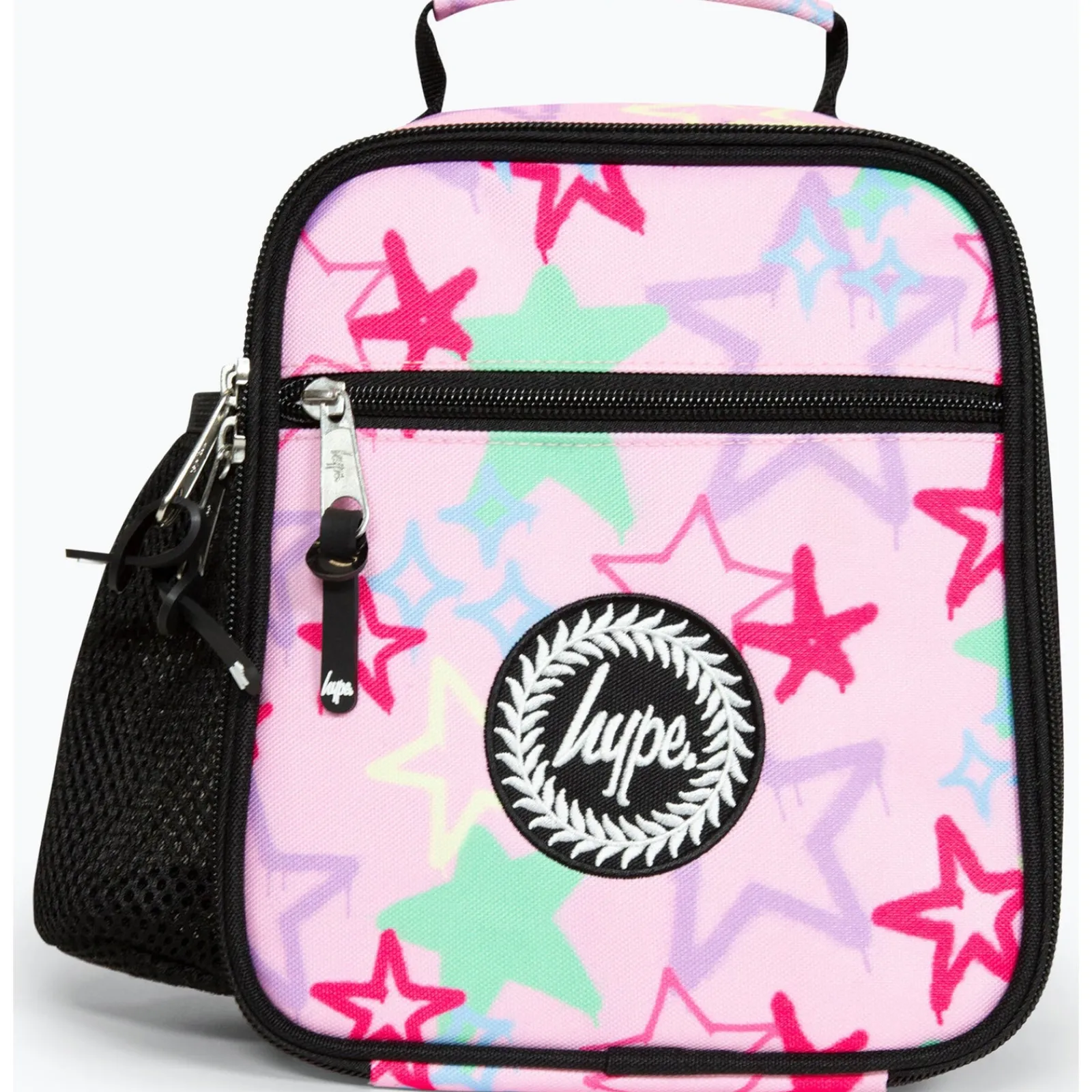 Online Hype Saco Lanche Graffiti Stars Preto