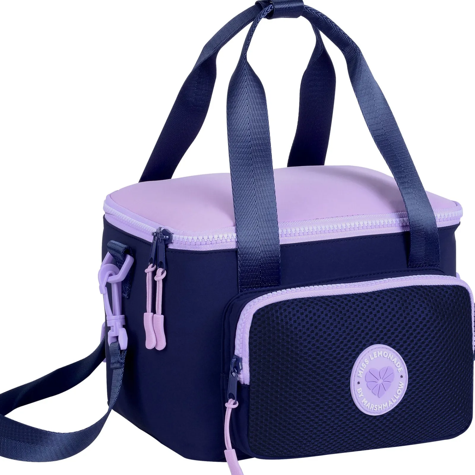 Miss Lemonade Saco Lanche Meshy Navy Miss Lemonde