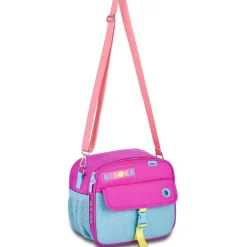 Luluca Saco Lanche Missanga Rosa