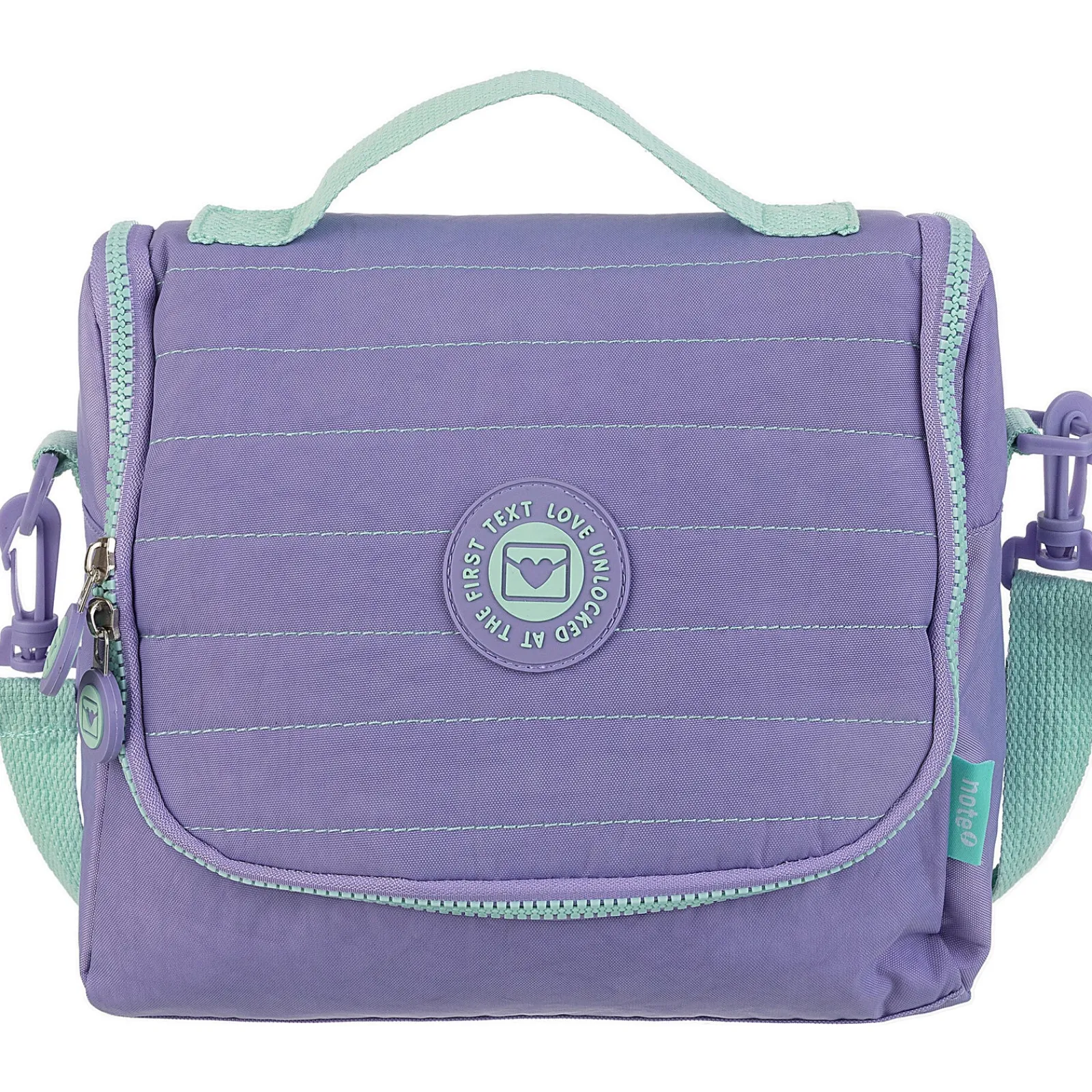 Outlet Note! Saco Lanche Puffy Lilas