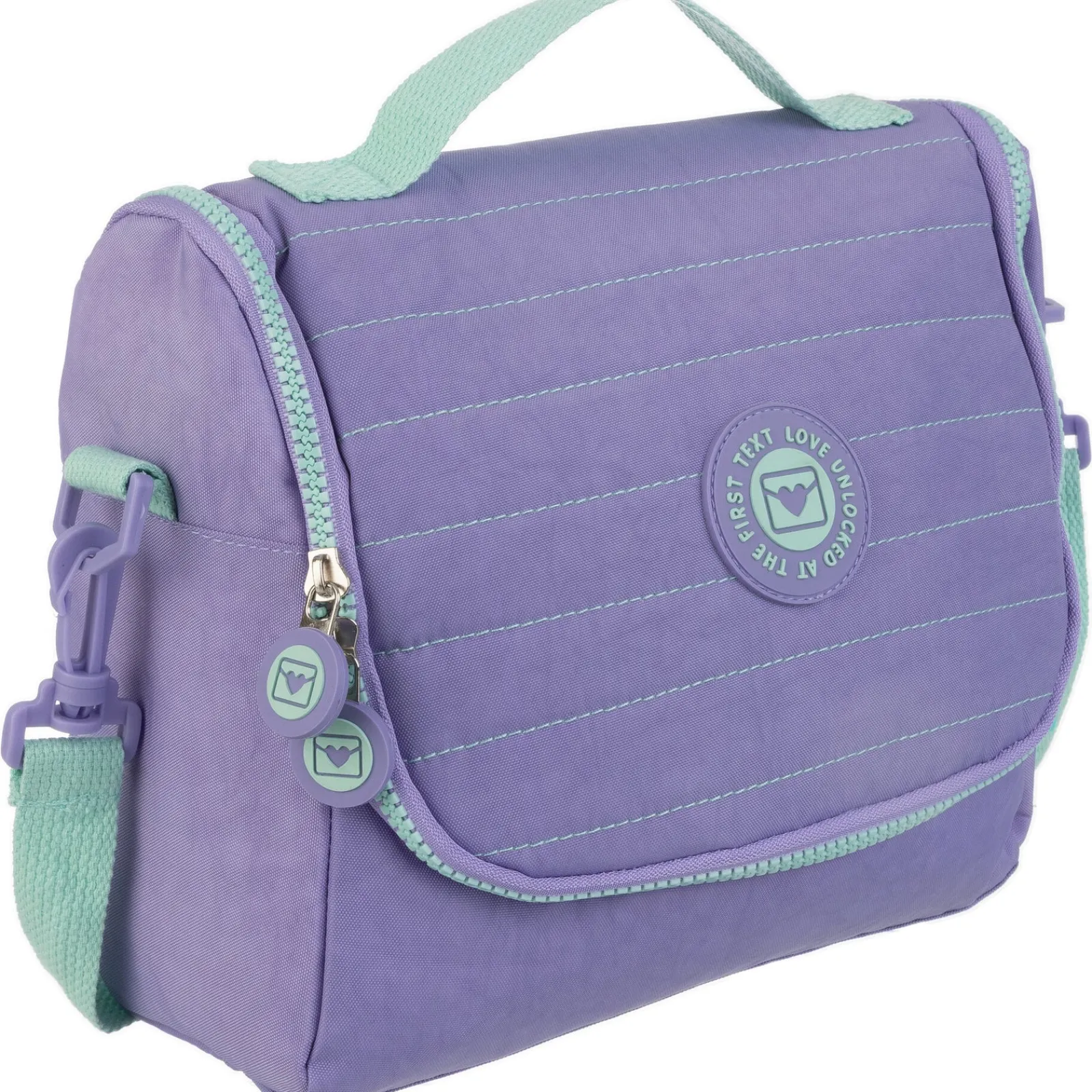 Outlet Note! Saco Lanche Puffy Lilas