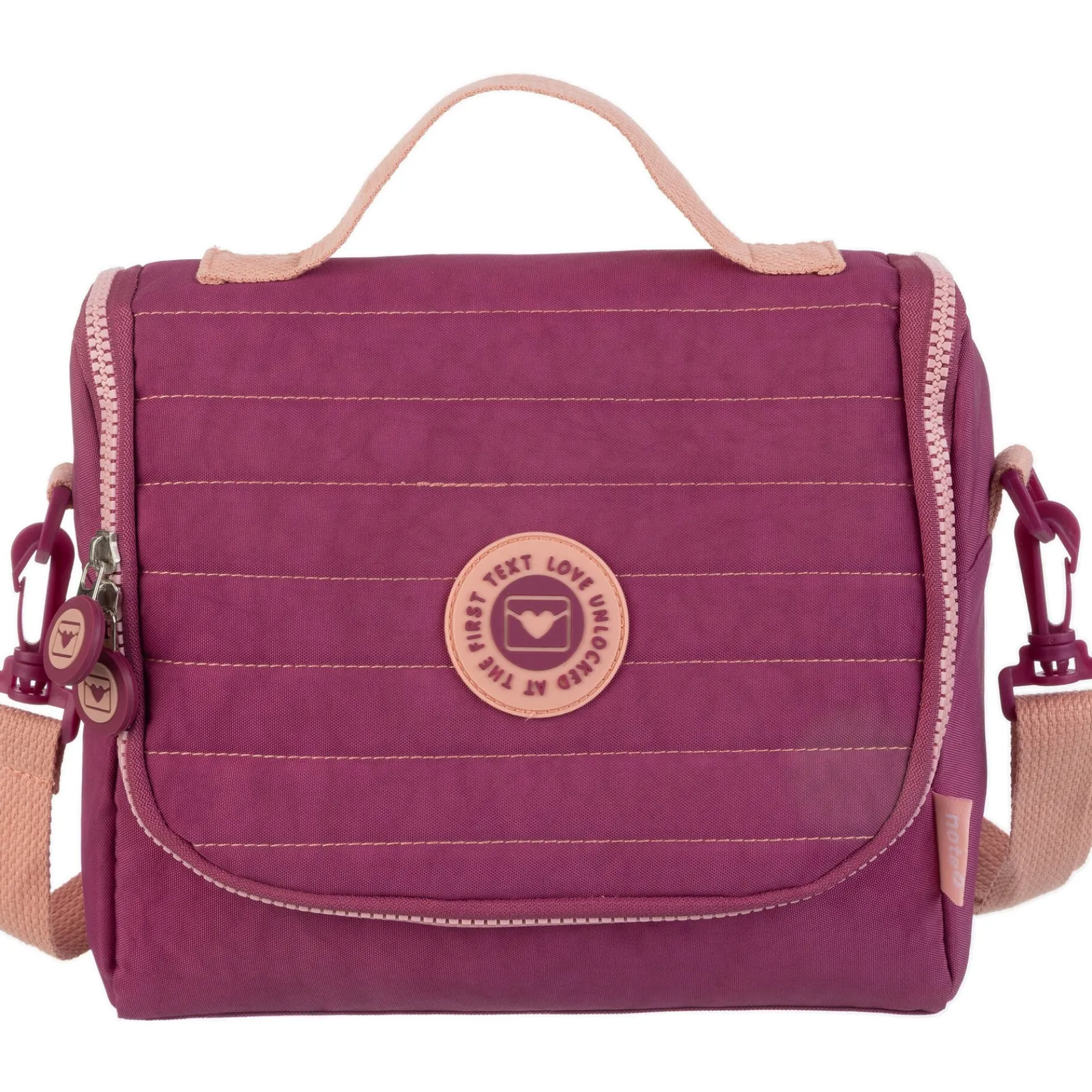 Best Note! Saco Lanche Puffy Rosa