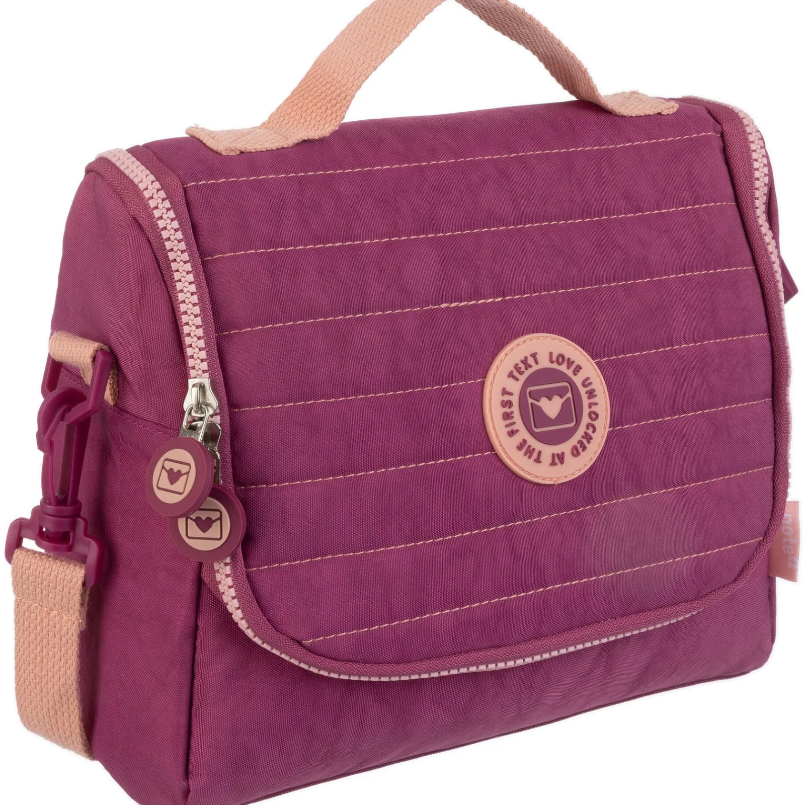 Best Note! Saco Lanche Puffy Rosa