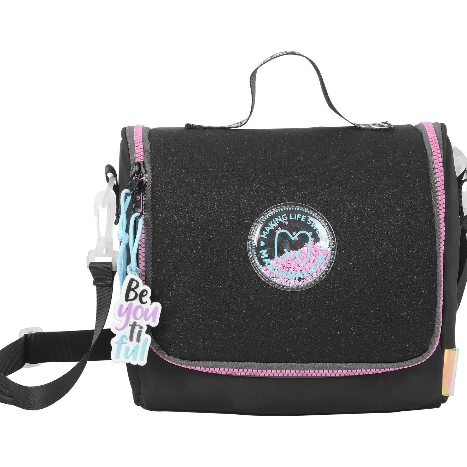 Marshmallow Saco Lanche Stellar Black