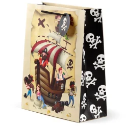 Puckator Saco Presente Grande - Pirata Jolly Rogers
