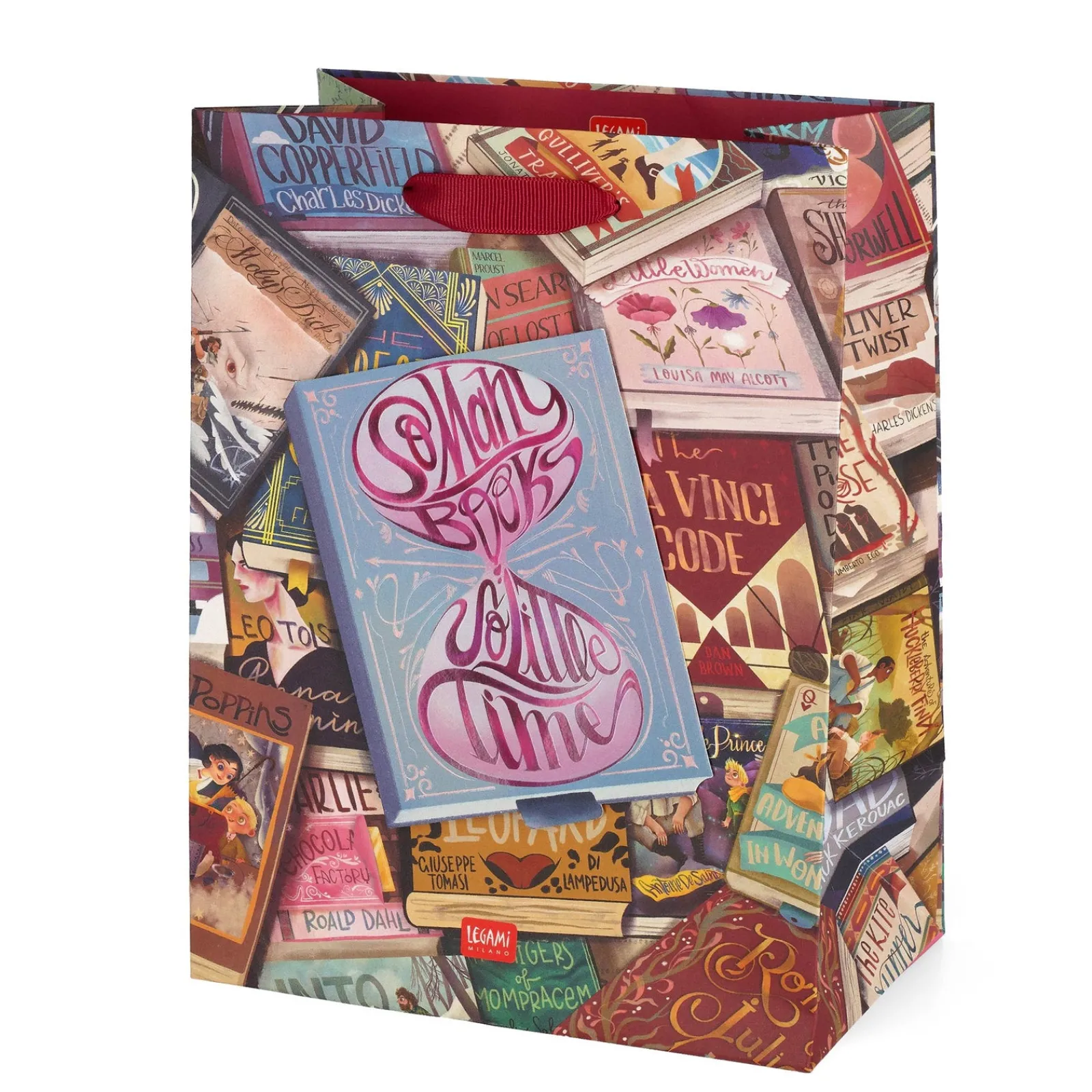 Legami Saco Presente Médio - Booklover