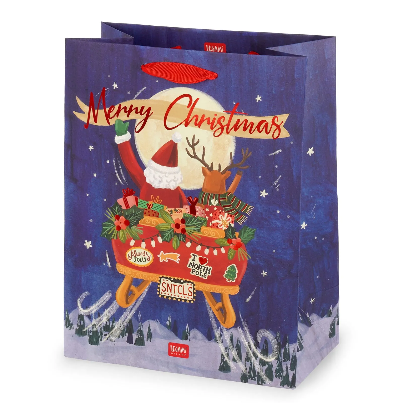 Legami Saco Presente Médio - Sleigh