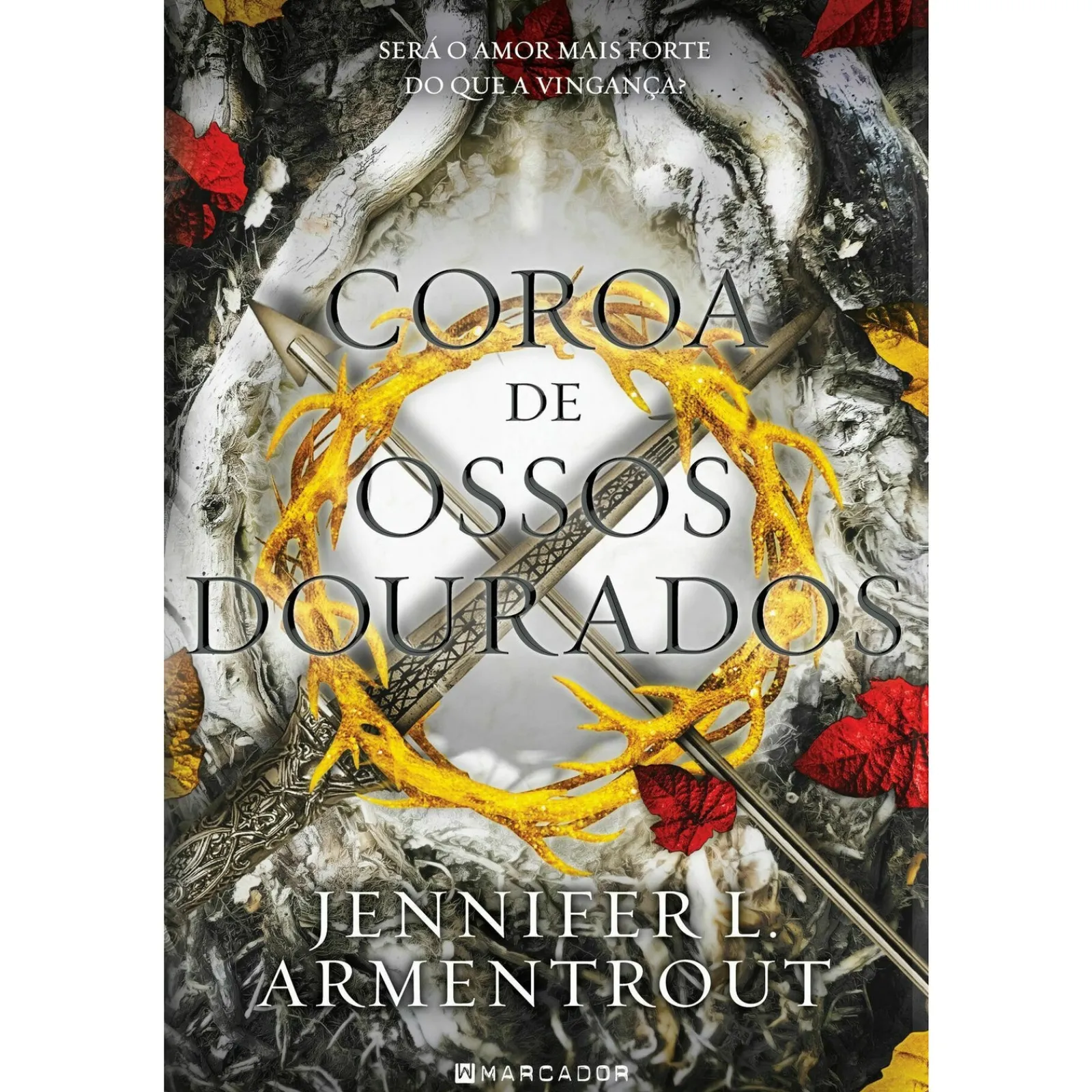 Marcador Sangue e Cinzas - Livro 3: Coroa de Ossos Dourados de Jennifer L. Armentrout