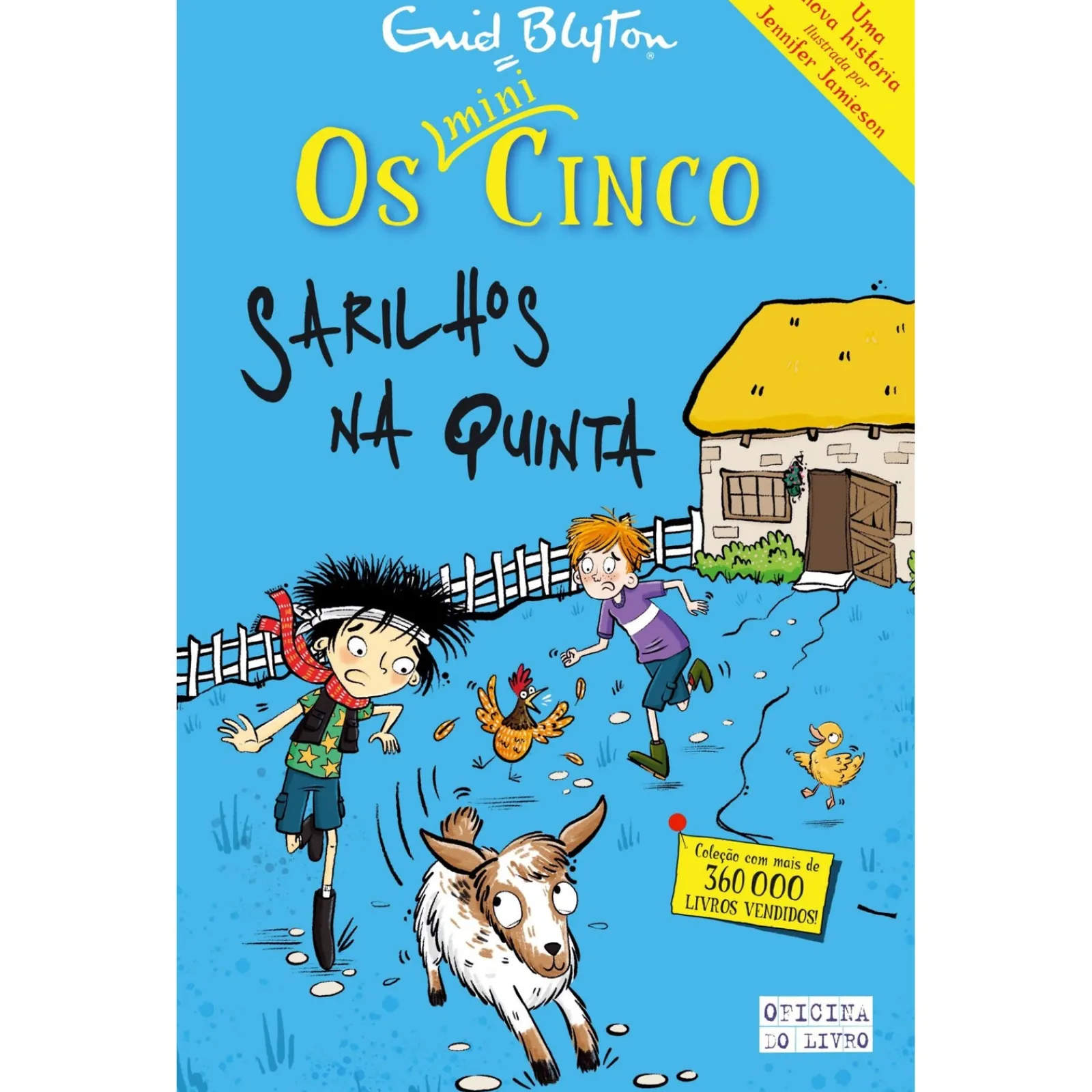 Oficina Livro Sarilhos na Quinta de ENID BLYTON