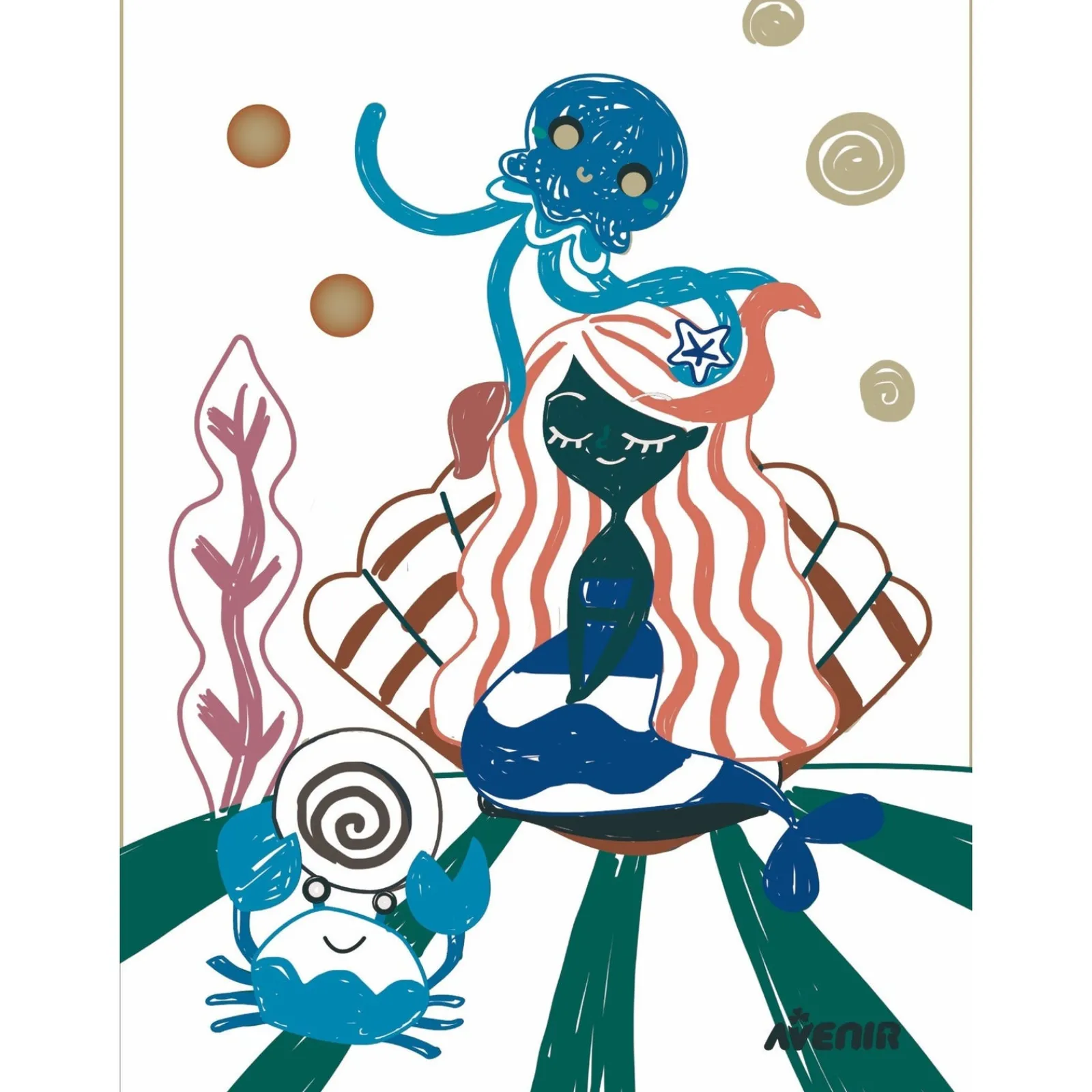 Sale Sigtoys Scratch Magic My Little Mermaid