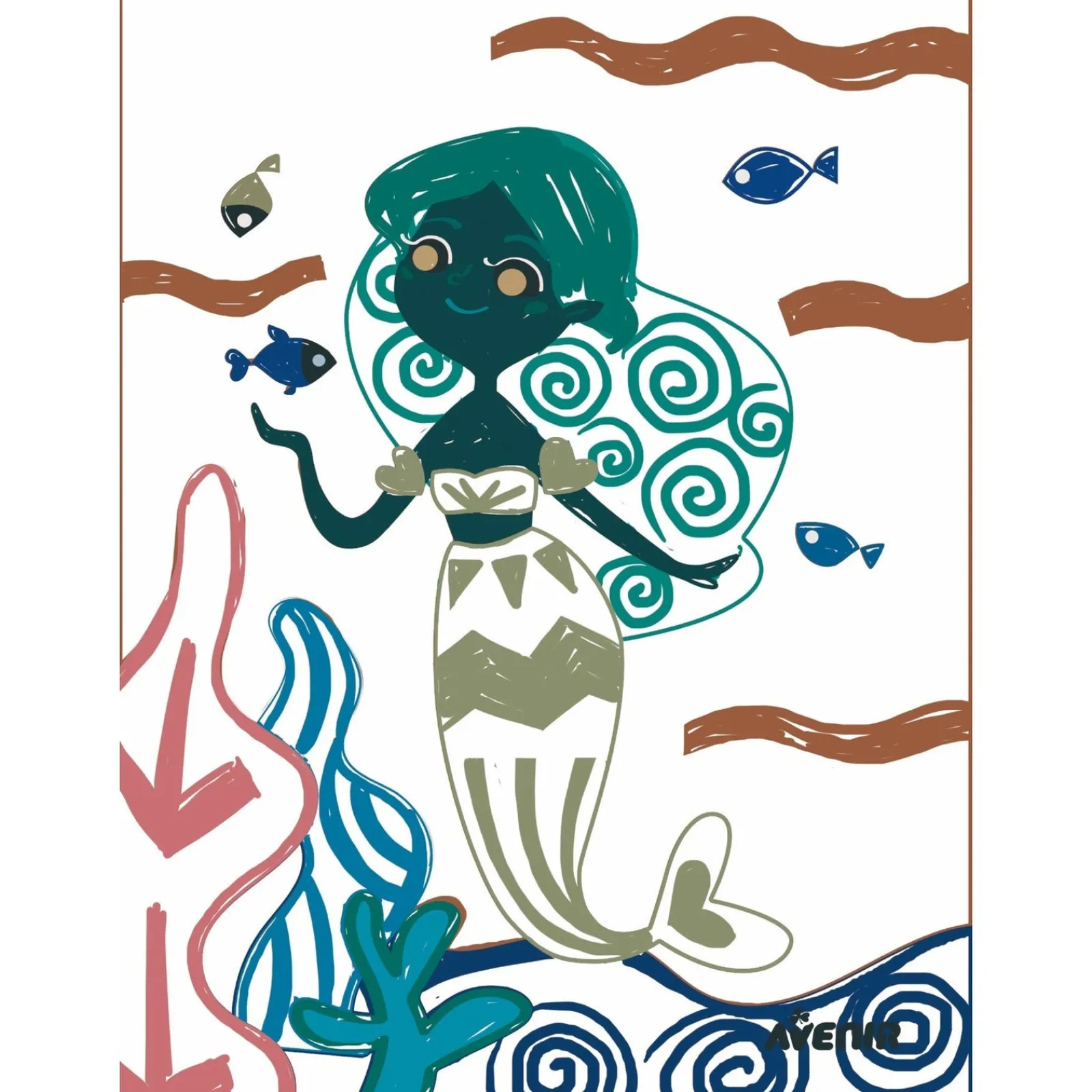 Sale Sigtoys Scratch Magic My Little Mermaid