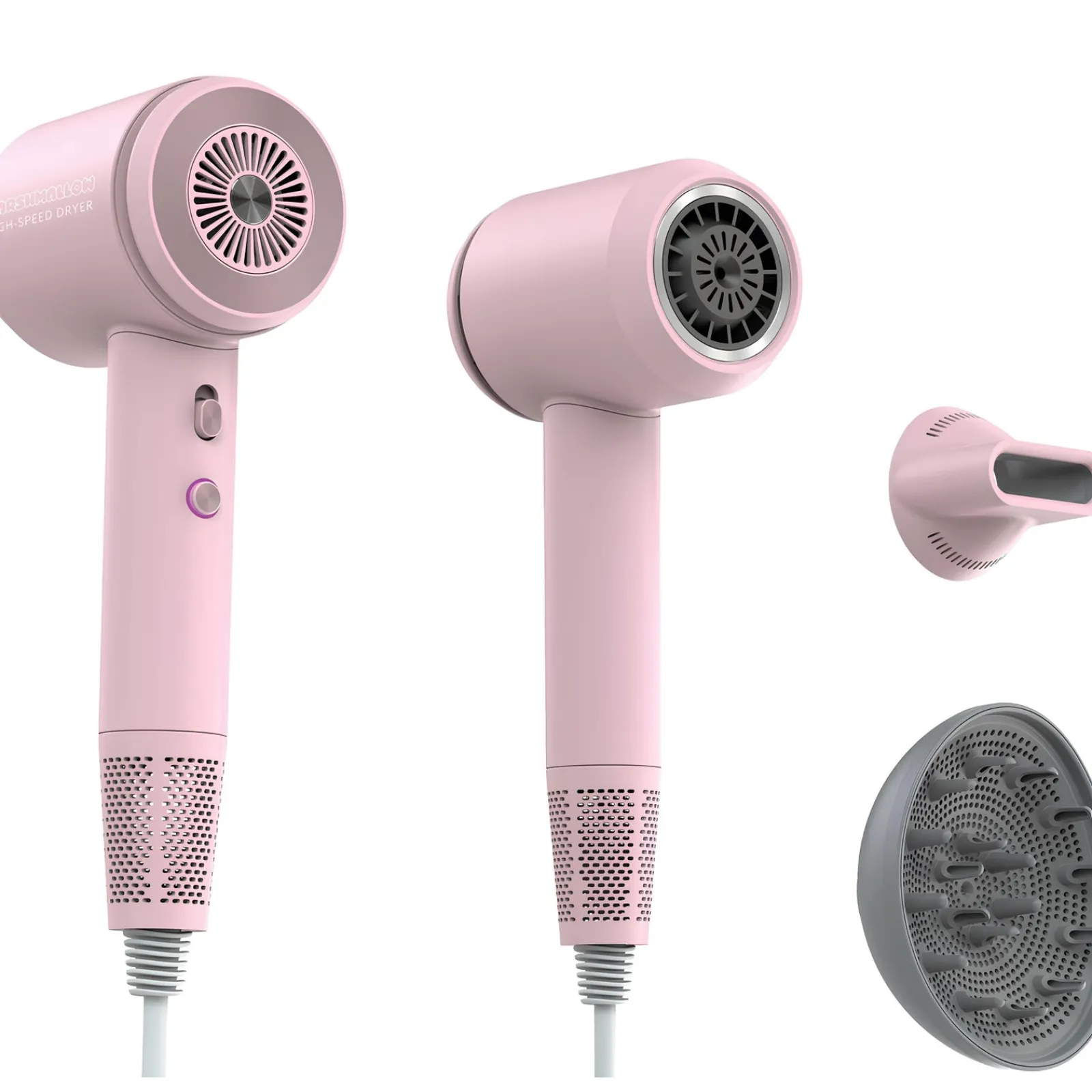 Clearance Marshmallow Secador Iónico + Necessaire Pink