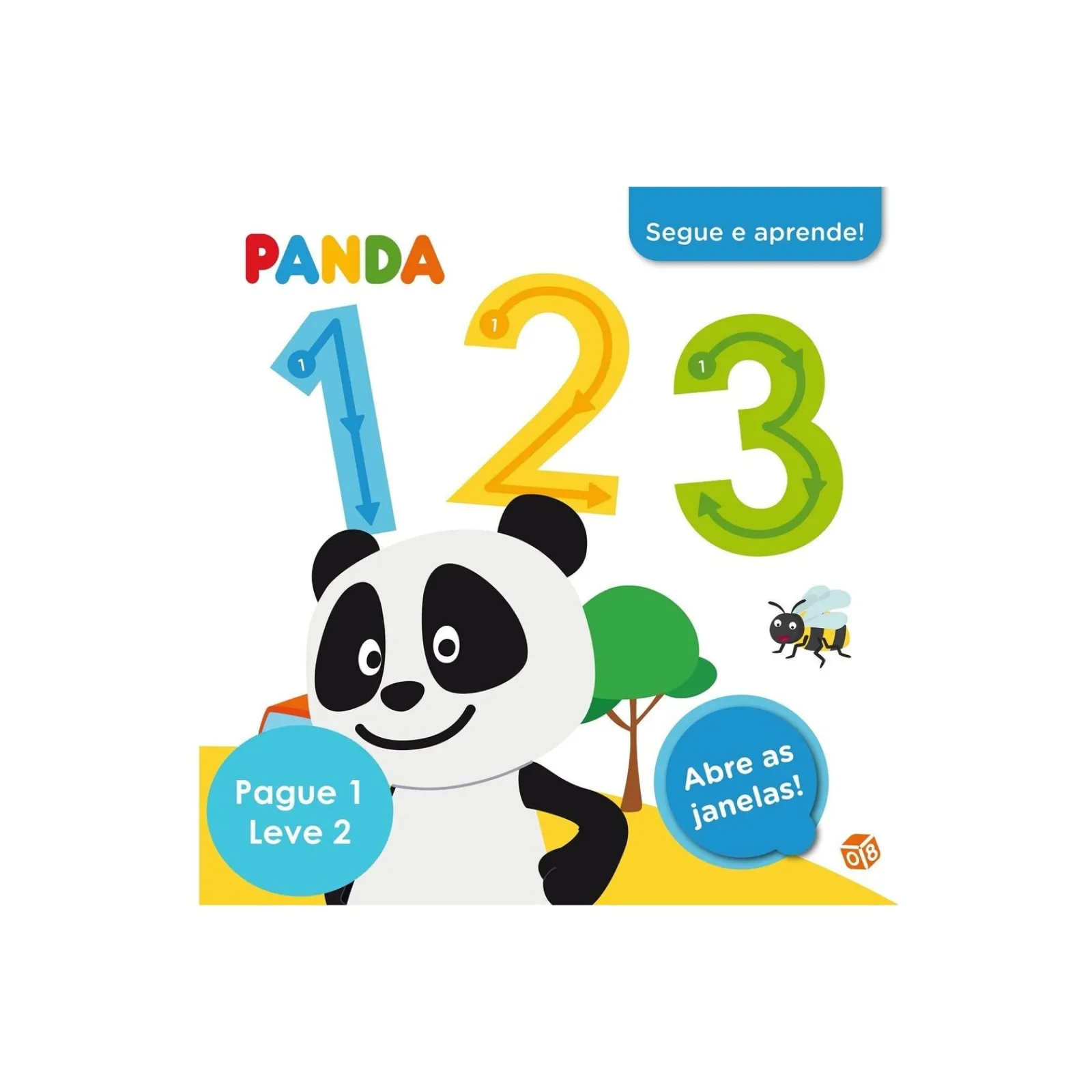 New Zero A Oito Segue e Aprende 123 de Panda