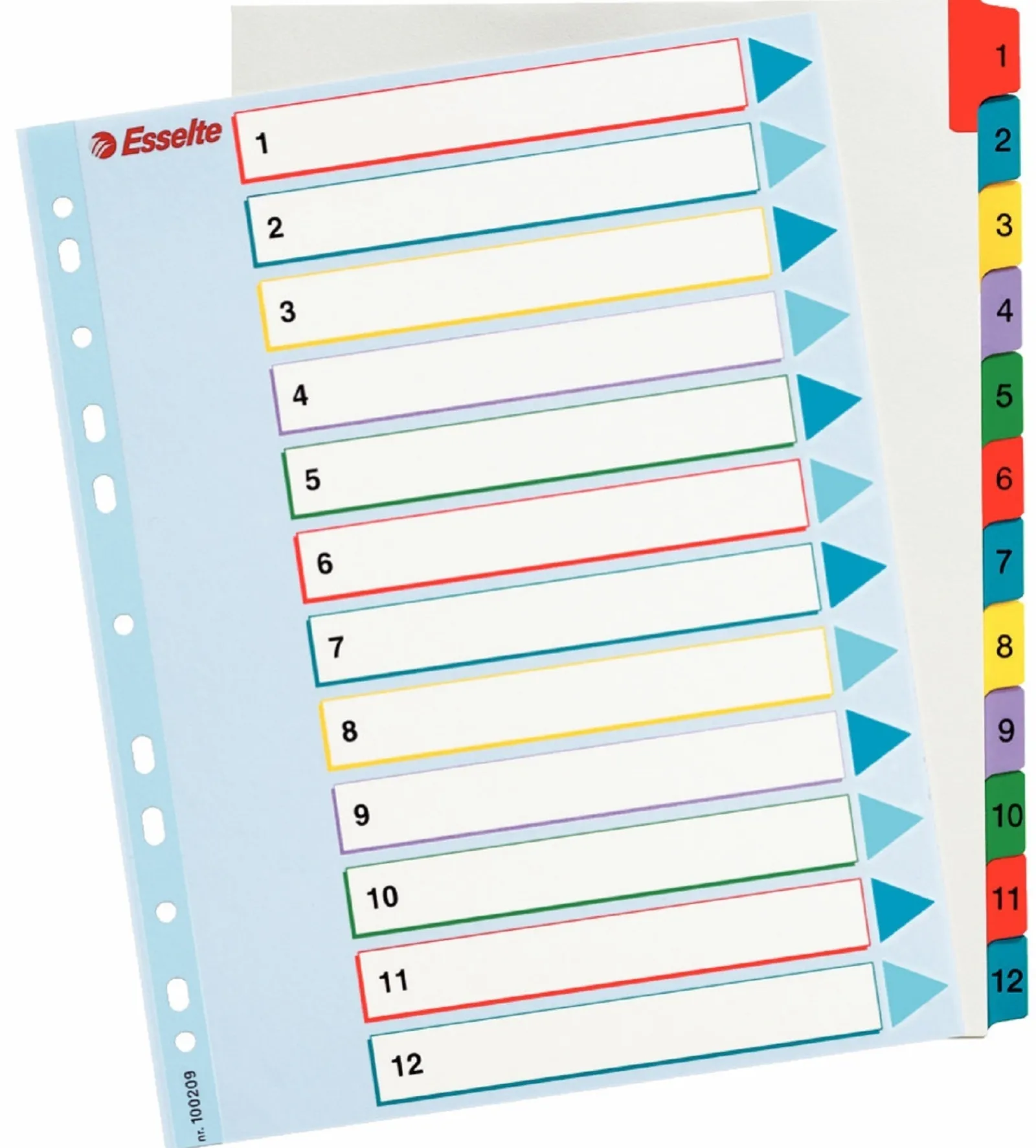 Sale Leitz Separador 12 Divisórias A4 Polipropileno