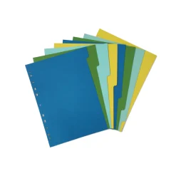 Note! Separador 8 Divisórias Cartão