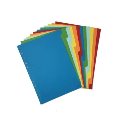 Note! Separador A4 Cartão com 12 Divisórias