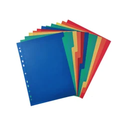 Clearance Note! Separador A4 Polipropileno com 12 Divisórias