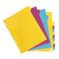 Outlet Note! Separador A4 Polipropileno com 12 Divisórias Tecnocolours