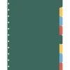Best Note! Separador Cartão A4 Com 8 Divisórias