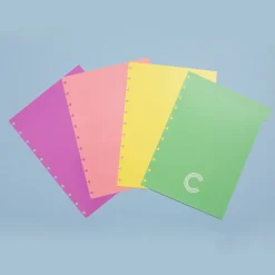 Caderno Inteligente Separadores A4 Pastel